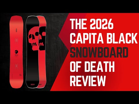 2026 Capita Black Snowboard Of Death Review - The Unofficial Pro Model Of The Legendary Kevin Jones