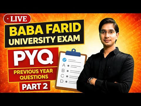 PYQ of Baba Farid University part 2 for #labtechnician   #bfuhs  #bmlt   #dmlt  #aiimsgorakhpur