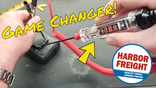 ICON Professional Digital Display Circuit Light Tester with Interchangeable Shanks