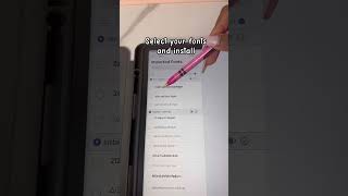 Install Font on your iPad for Free ✨