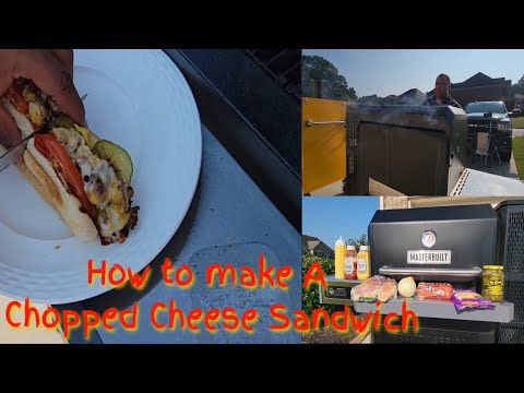 How to Make a Chopped Cheese Sandwich #claudesq