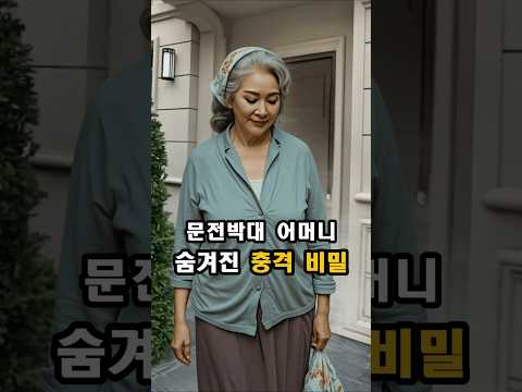 수백억 할머니가 대문 앞에서 내쫓은 자식들에게 숨긴 충격 비밀