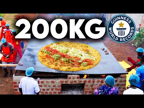 World's Largest Ugandan Rolex - Guinness Record