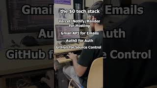 the zero dollar tech stack $$