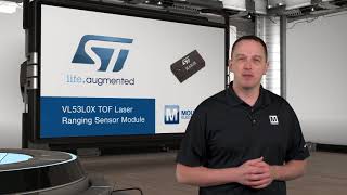 STMicroelectronics VL53L0X  Time-of-Flight Ranging Sensor - New Product Brief | Mouser Electronics