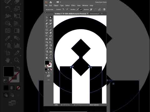 How to make professional modern logo easily || #shortsvideo #tutorials #logoprocess #howtomake