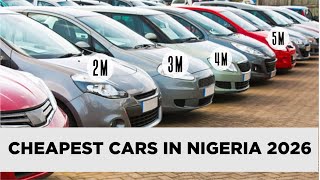 Cheapest Cars in Nigeria 2026 🚗 | Best Affordable Cars for Budget Buyers