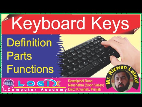 What is a Computer Keyboard? || Parts, Layout & Functions || LOGIX Computer Academy || LOGIX