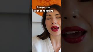 Lawyers vs Tech Innovators #tech #lawyer #innovation