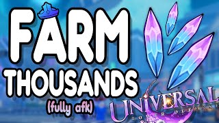 How To AFK FARM *THOUSANDS* Of REROLLS Fast In Universal Tower Defense RELEASE! (Full Ragna Guide)