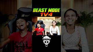 BEAST MODE ACTIVATED 💀🔥 #bgmi #bgmivideos #pubgmobile #1vs4 #pubgclips #shorts #shortsfeed