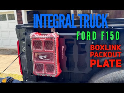 Integral Truck 2015 and up Ford F150/Raptor Boxlink Packout Plate Install - Secure Your Gear!