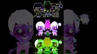 domikids intro logo video effects in neon vocoded #domikids #intrologoeffects #introeffect #funny