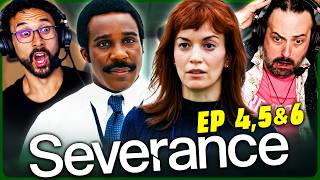 SEVERANCE SEASON 1 Episode 4, 5, & 6 REACTION!! Apple TV+ | Adam Scott | Tramell Tillman
