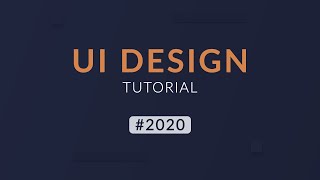 The 2020 UI Web Design Tutorial | Interior Design (part 1)