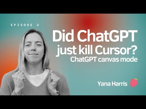 Did ChatGPT canvas mode just kill Cursor AI?
