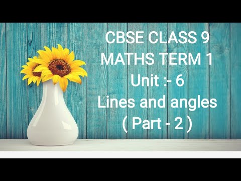class 9 maths unit 6 part 2