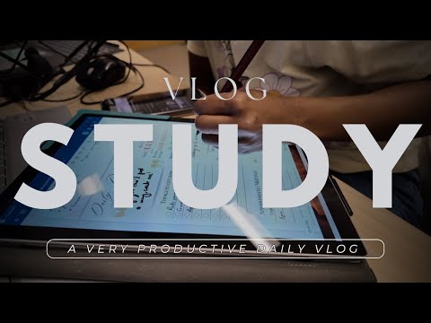 Study Vlog | A Productive Day in my life | Civil Engineering PhD Student | Scholarship Applications