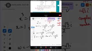 exercise 2.2 lecture 1. cube roots of unity.#studytech #studytech6544
