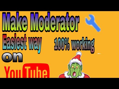How to make moderator || Easiest process || Must watch ||