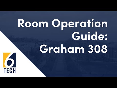 Graham 308 Basic Operation Guide | UNC Greensboro