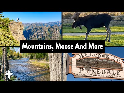 Visiting Pinedale WY For The Sacred Rim Trail, Fremont Lake & Downtown Area (Wind River Mountains)