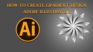 How to create gradient design in Adobe Illustrator ? Graphic design | Adobe Illustrator