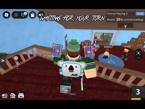 Playing murder mystery 2 for the second time lol (please leave some useful tips in comments)