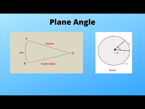 Plane angle class 11| radian |sindh board |What is radian | What is plane angle| StudySphere by MA