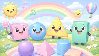 Learn Shapes for Kids| Fun Shapes Song for Toddlers & Preschool Learning