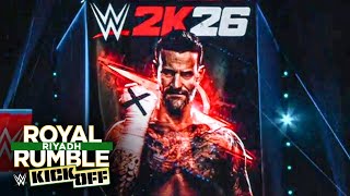 CM Punk revealed as WWE2K26 cover Superstar: Royal Rumble 2026 Kickoff highlights