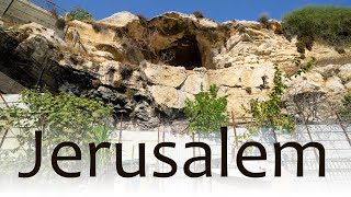 Jerusalem: Herod's Gate, Skull Rock, Damascus Gate, New Gate, Jaffa Gate.