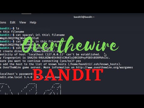 Overthewire (Bandit challange) | Part A | Kali Linux 2021.1
