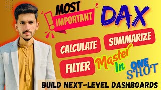 Master CALCULATE, FILTER & SUMMARIZE in Power BI (Most Important Functions) | DAX Part 4