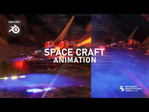 SPACE CRAft - Blender TUTORIAL coming soon...  | GTMDesigns