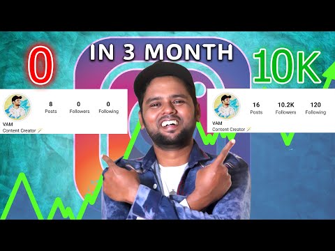 How I reached 10K Followers in Just 3 Months😎, My Instagram secrets REVEALED😊 | venkianbumani | VAM