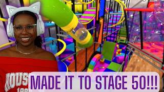 I Made It To Stage 50!!! - Roblox Insanely Easy Obby Gameplay