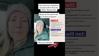 #stoplivinginfear #c11 #tiktokban #canadapolitics
