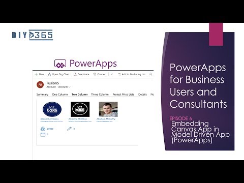 Episode 6: Embedding Canvas App in Model Driven App (PowerApps)