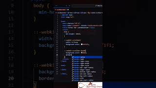Transform Your Web Design Master CSS Scroll Bar Customization!  Ultimate Coding Tips! #shortsfeed
