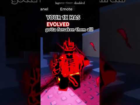 your 1x has evolved (horrible joke i know) #forsaken