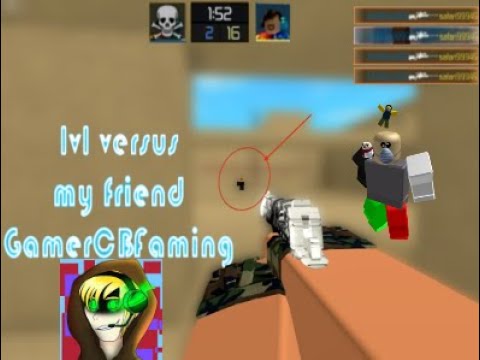 1v1 vs GamerCBFaming(safari99945) in Conter Blox