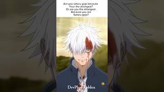 are you… #devplaysroblox #jjk #gojo #real #relatable #shorts #blowup #famousquotes #quote