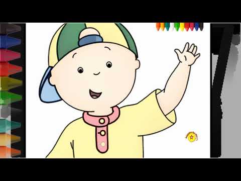 How to Draw Caillou , Caillou for Kids