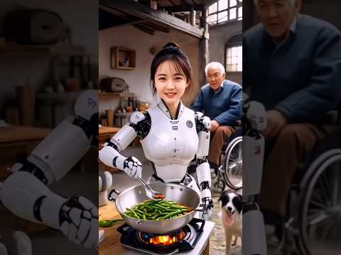ai humanoid robot | person care robot #homerobot #companionrobot #robodance #humanoid #robotshorts