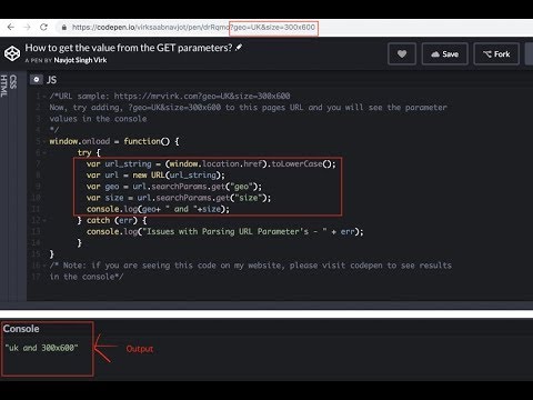 Get URL Parameter Values from Query String in Javascript - Step by Step Guide