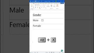 How to Insert Checkboxes in Microsoft Word Easy Steps  #wordtips #shorts