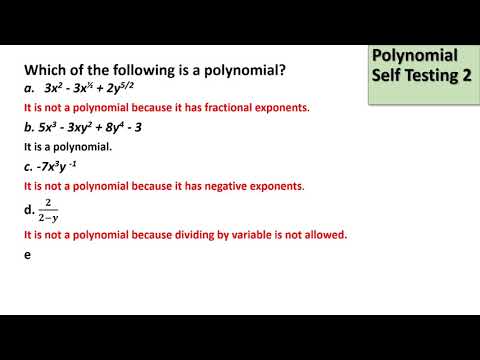 Maths IX  Lecture 1: Polynomials and Rational Expressions