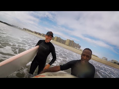 Surfing with Keith Murray of Def Squad