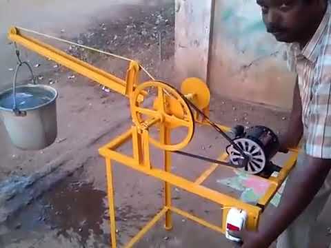 Homemade Mini Crane || Engineering Project || ANY-Tech Solution
